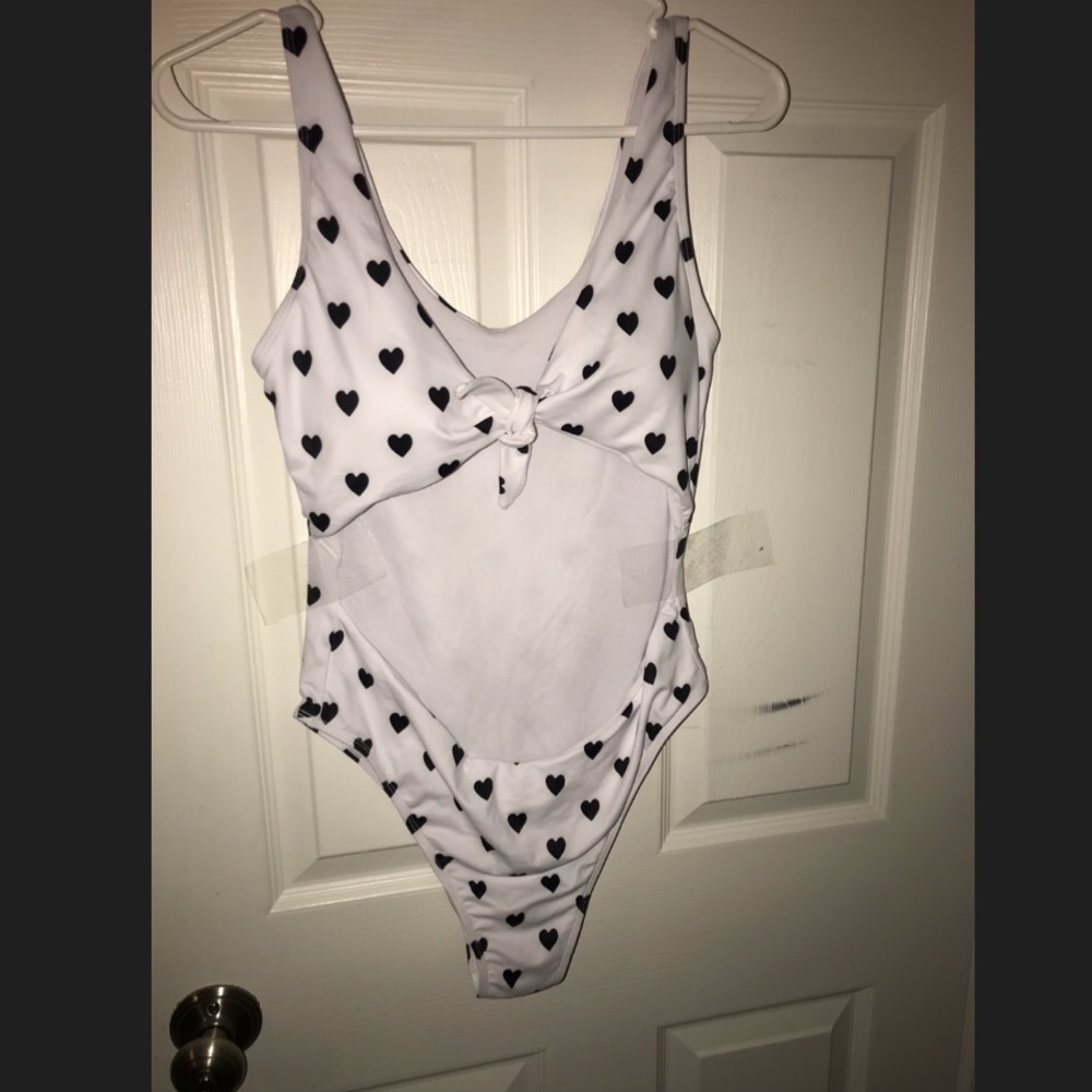 Cut out one piece swimwear. Brand new